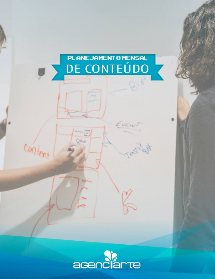 Planejamento mensal de conteúdo