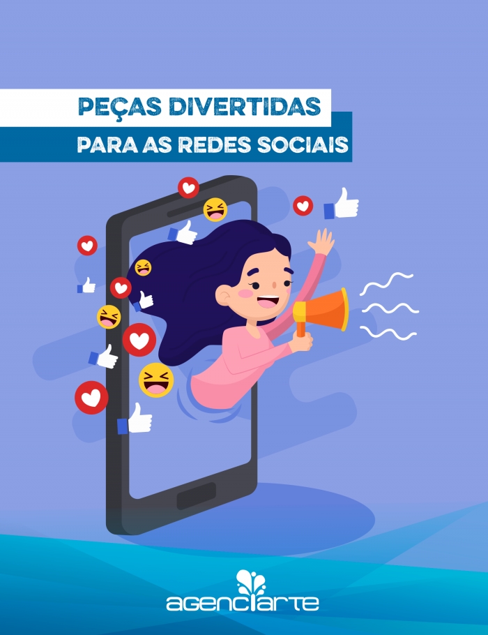 Peças divertidas para as redes sociais